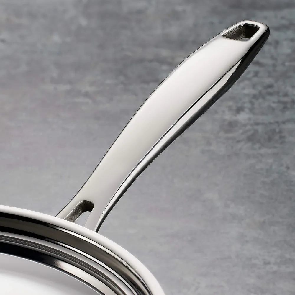 Warm Welcome Decor Tri Ply Cookware Set Stainless Steel