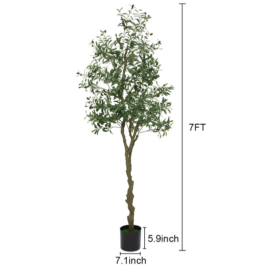 Twister Artificial Olive Tree Floor Decor for Modern Home