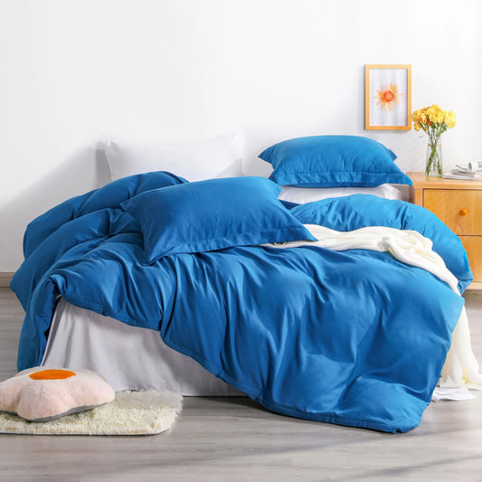 Ntbay 3-Piece Ultra Soft Microfiber Duvet Cover Set