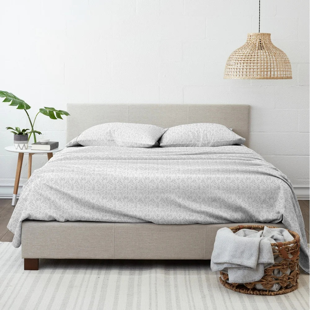 DUTRIEUX Microfiber 4 Piece Deep Pocket Bed Sheet Set