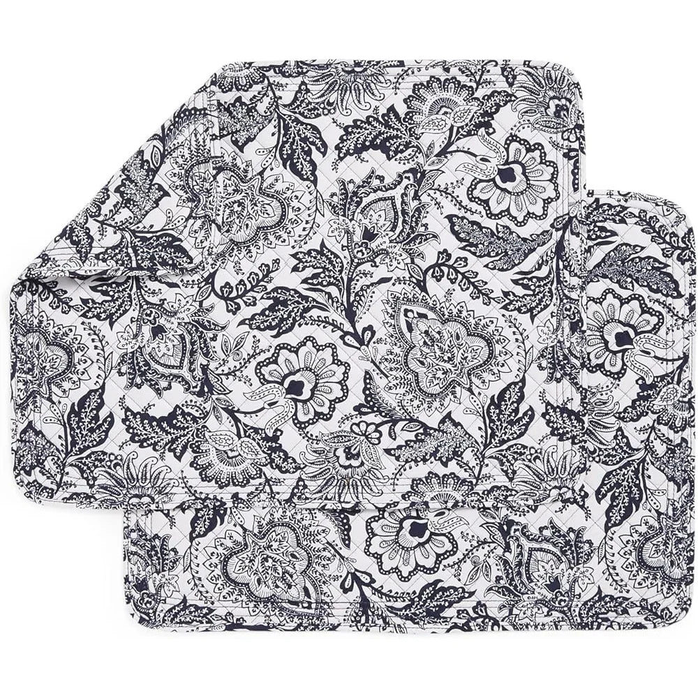 Warm Welcome Decor Reversible Cotton Placemats 2 Pack