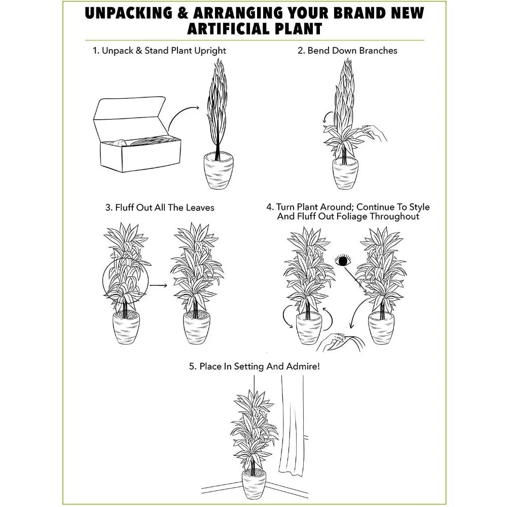 Bundle Areca Palm Tree Artificial Indoor Outdoor UV Decor