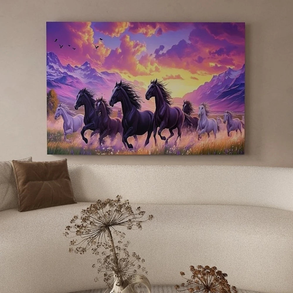 Pine Wood Frame Canvas Wall Art Gift