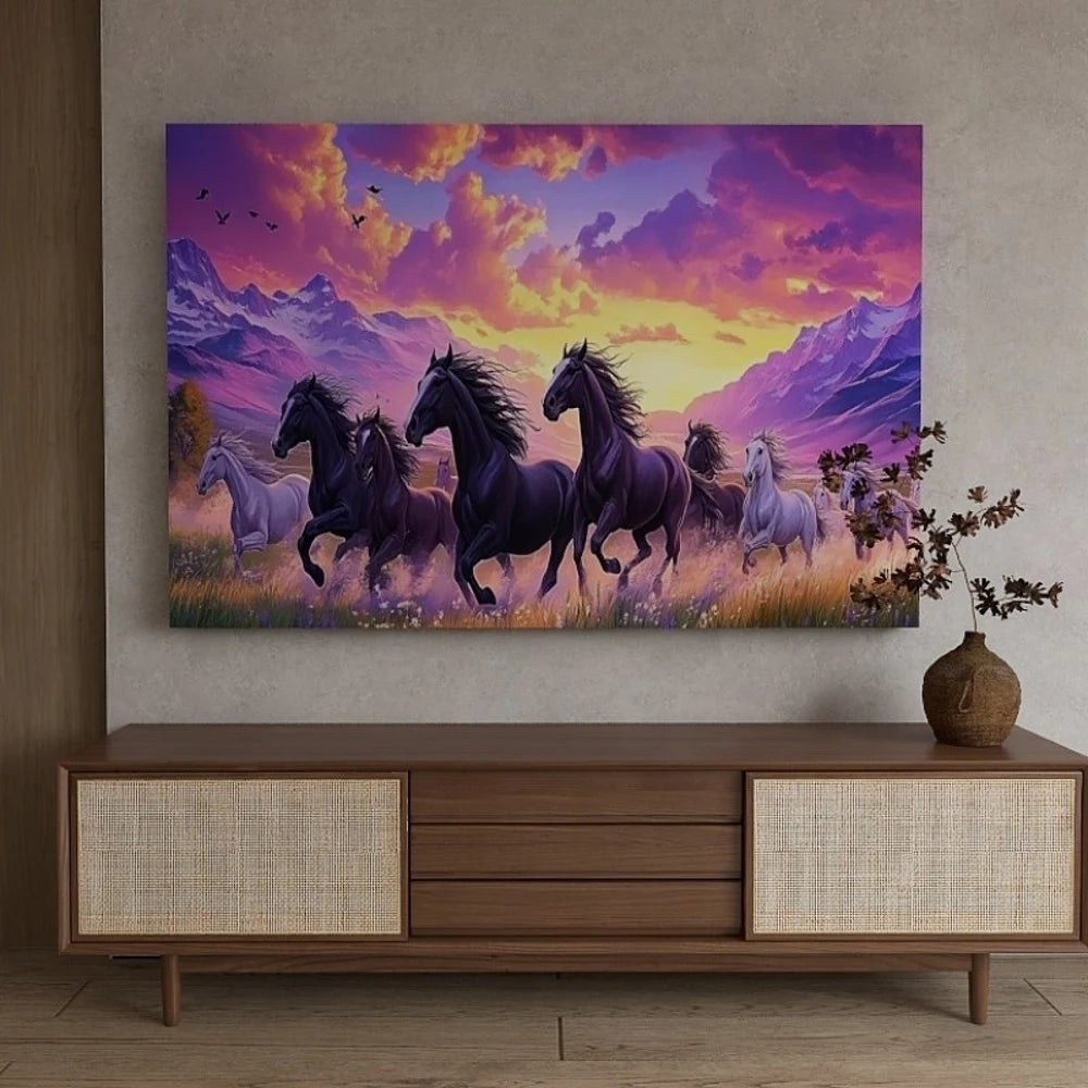 Pine Wood Frame Canvas Wall Art Gift