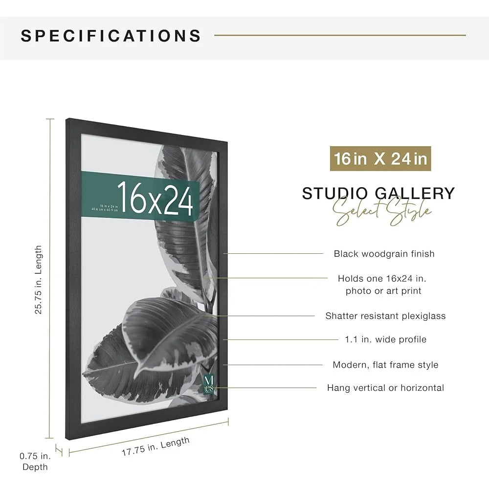 DUTRIEUX Woodgrain Picture Frame Wall Mount Gallery Display
