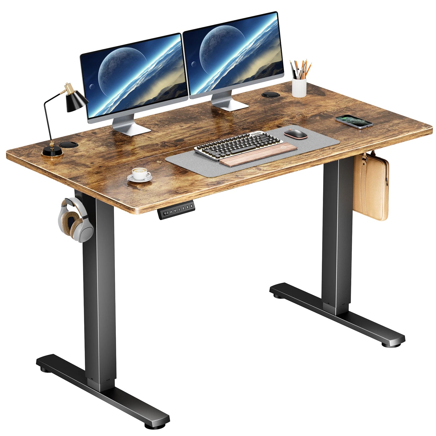 Warm Welcome Decor JHK Electric Standing Desk Adjustable