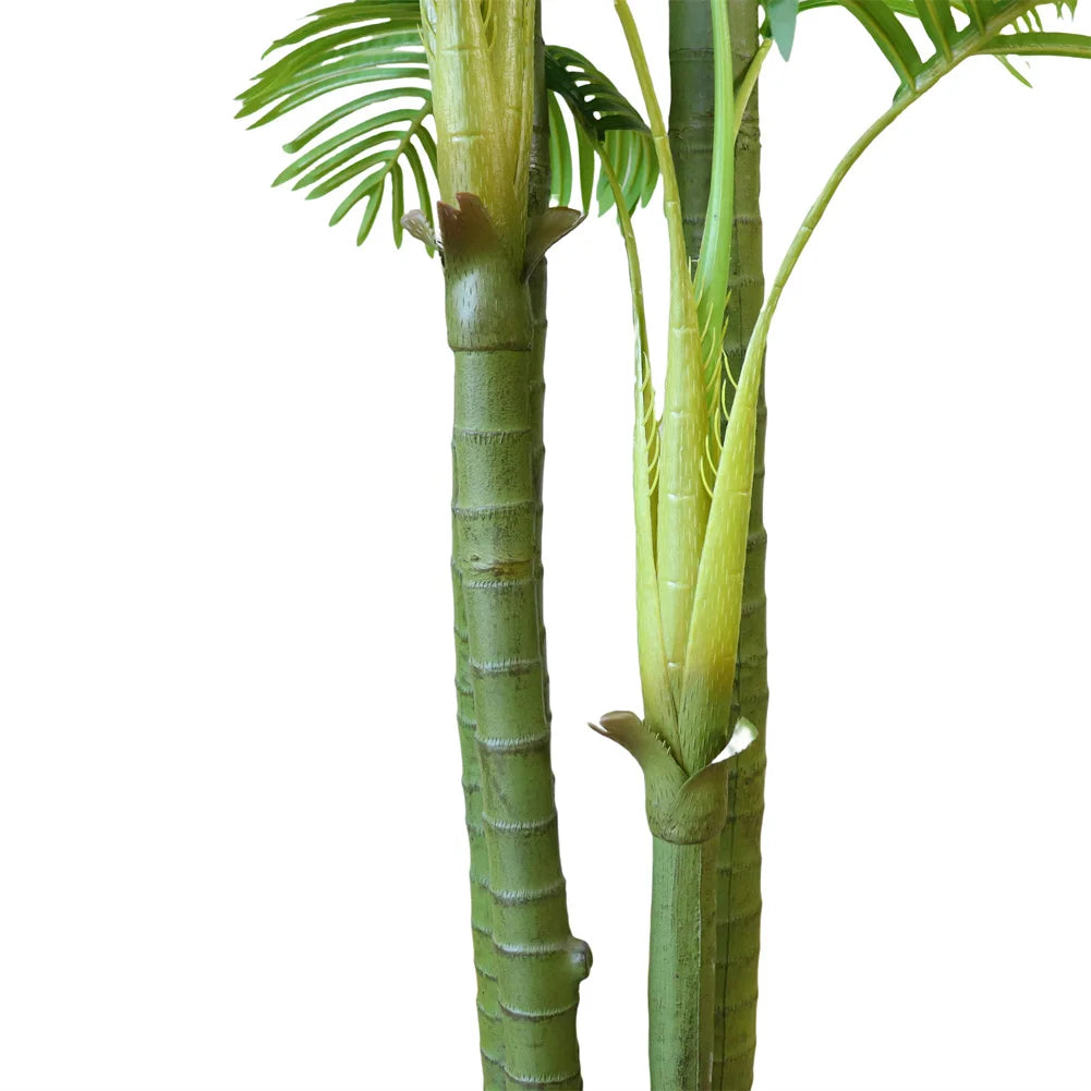 HiMISSCN Artificial Palm Tree Plant For Indoor Outdoor Use