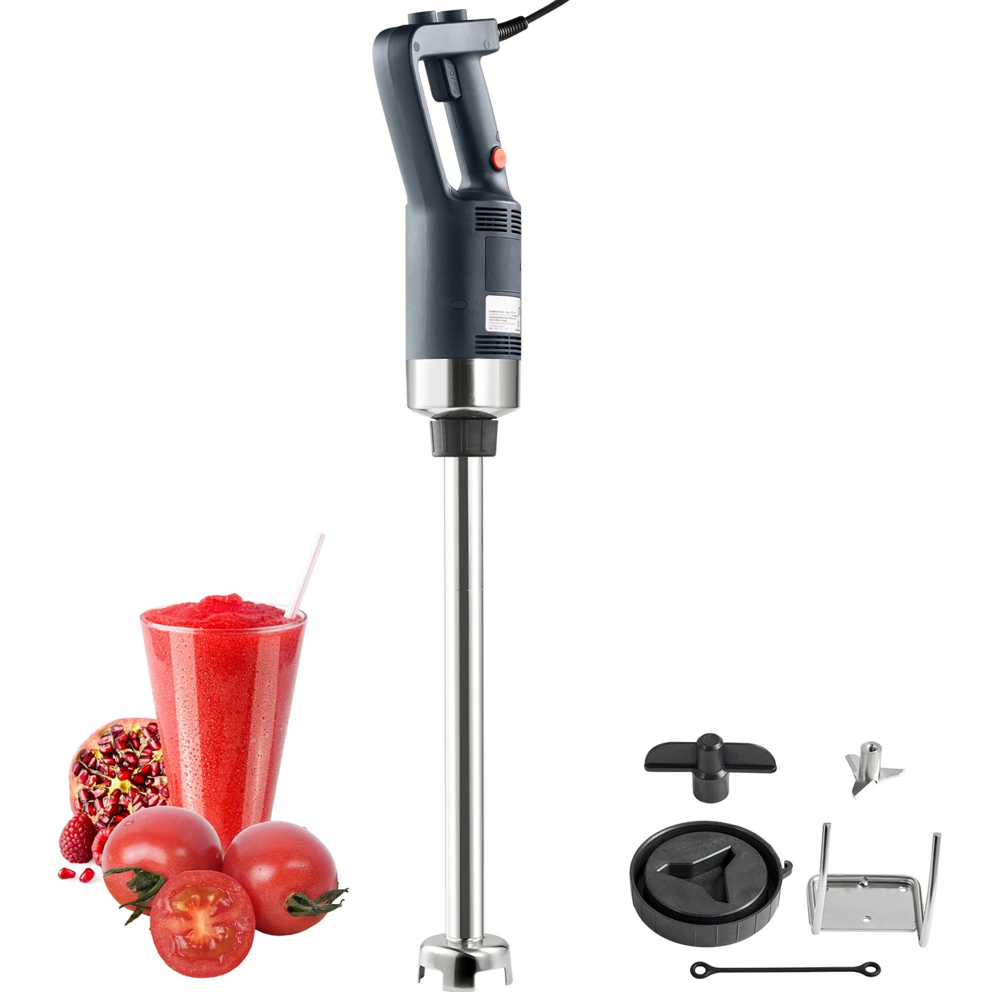 VEVOR Commercial Immersion Blender 500W Heavy Duty Kitchen