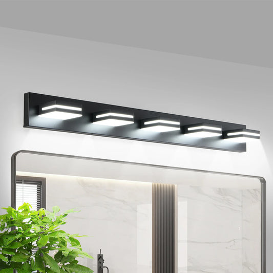 ARLGSITE Modern LED Vanity Light 5 Lights Wall Sconce