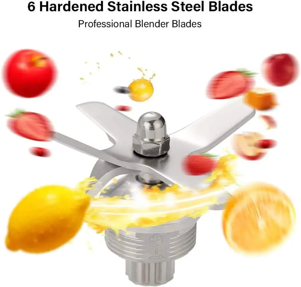 Warm Welcome Decor 2200W Countertop Blender Smoothies