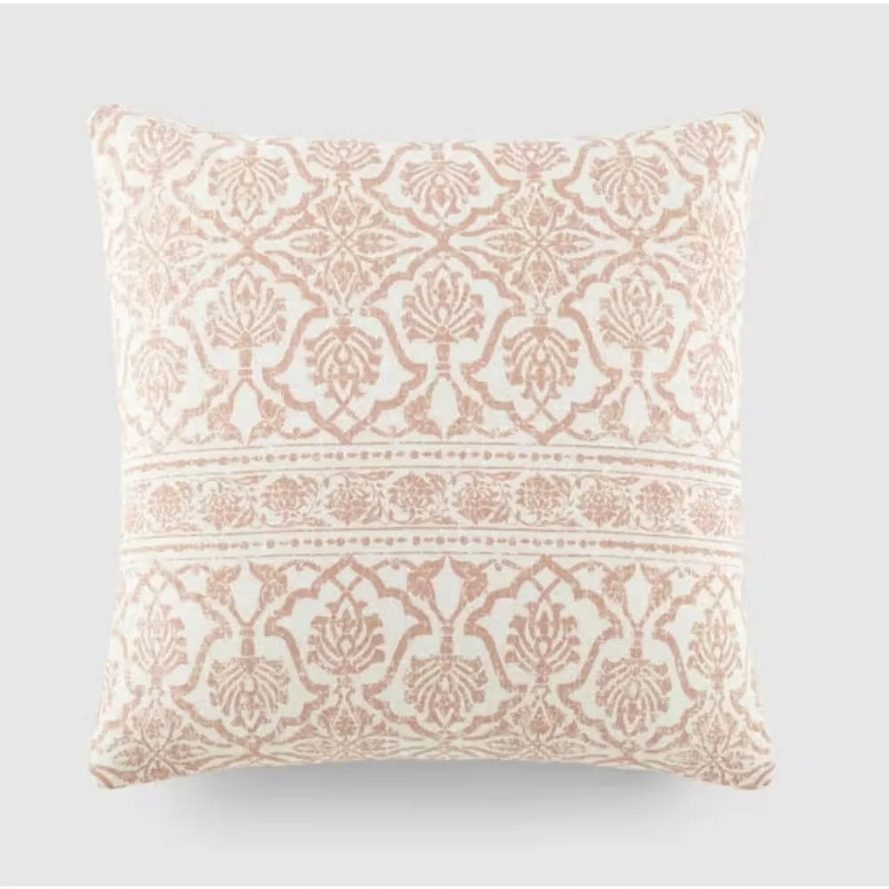 Guangdong Antique Floral Cotton Decorative Throw Pillow