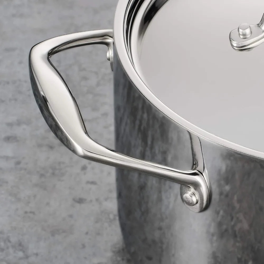 Warm Welcome Decor Tri Ply Cookware Set Stainless Steel