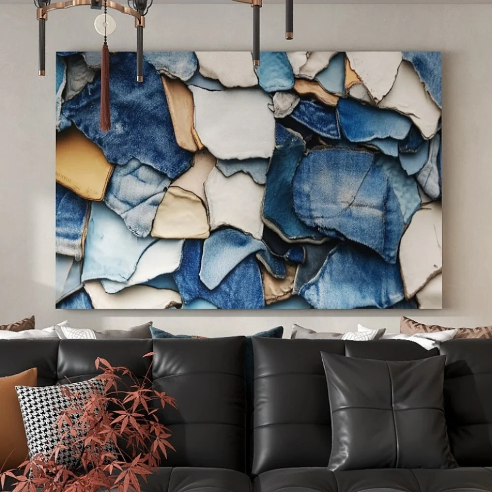Pine Solid Wood Canvas Wall Art Birthday Gift