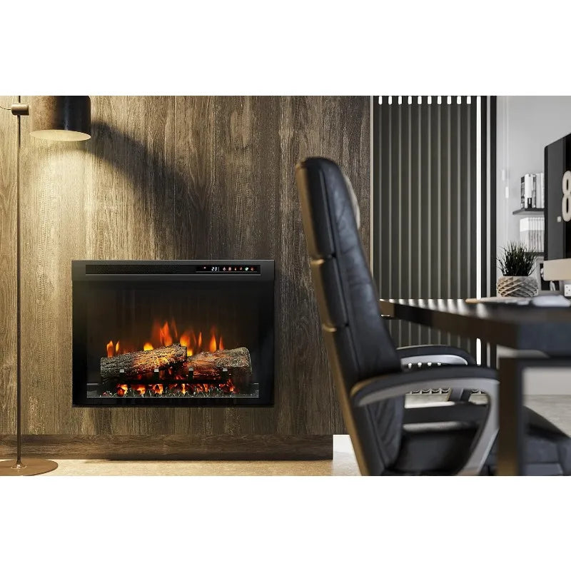 Dimplex Electric Fireplace Multi-Fire XHD Firebox with Logs
