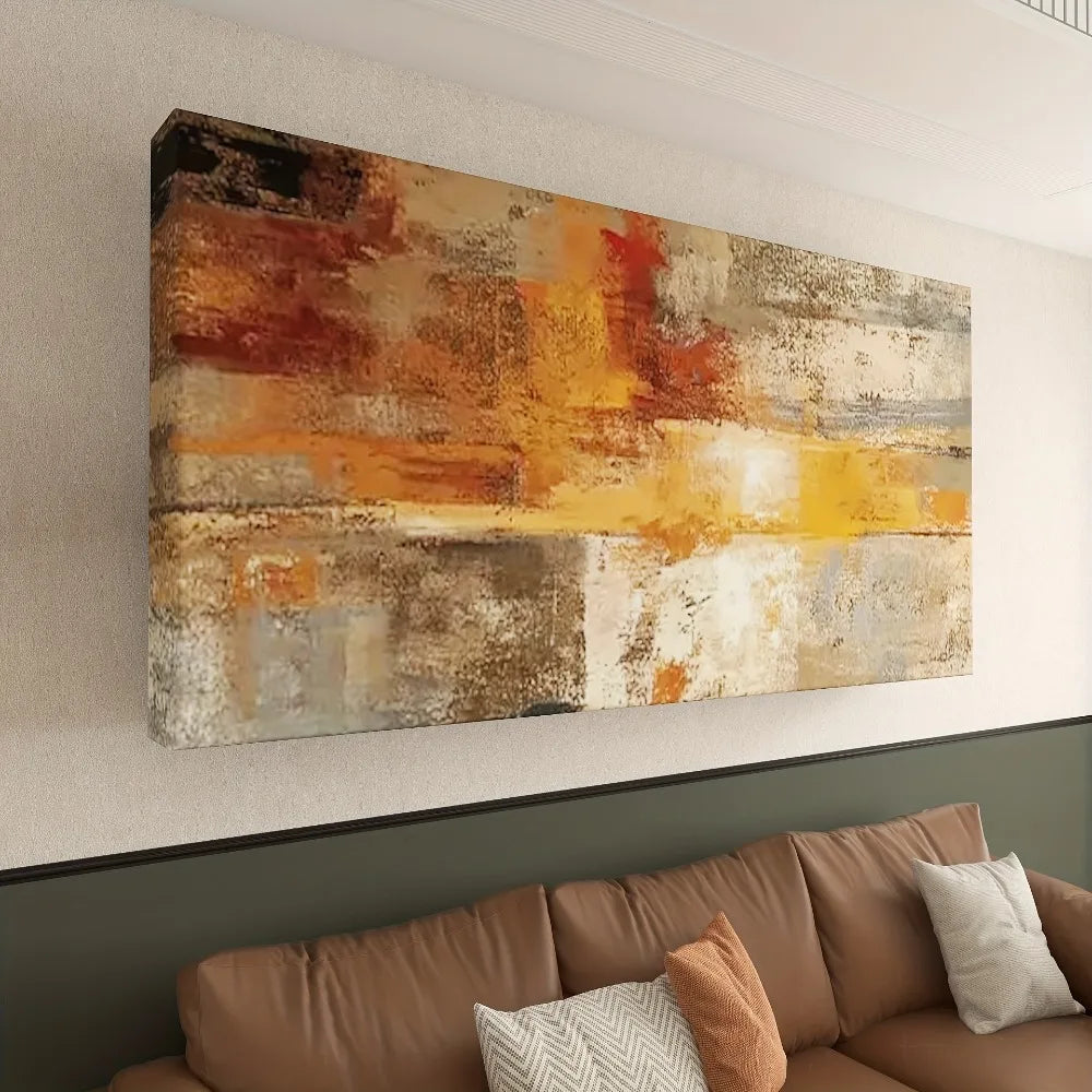 Hign-concerned Modern Horizontal Abstract Art Deco Canvas
