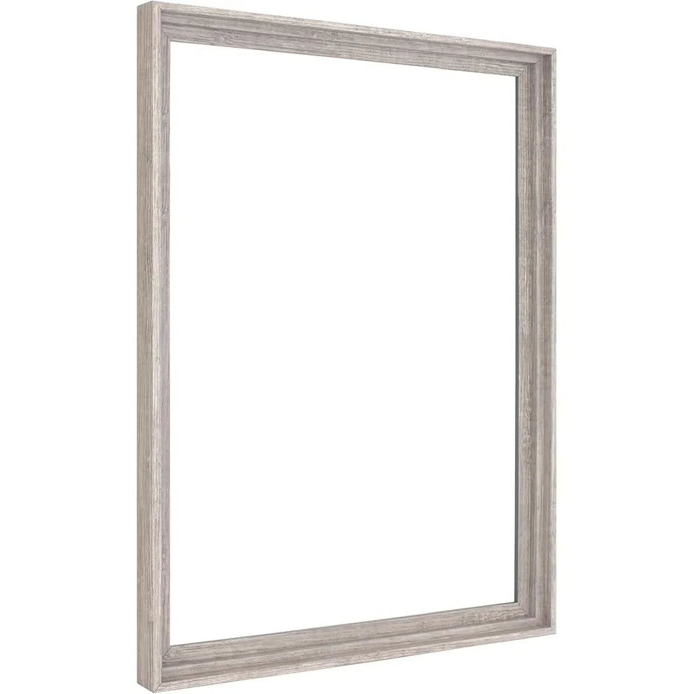 DUTRIEUX Canvas Float Frame Modern Woodgrain Wall Mount