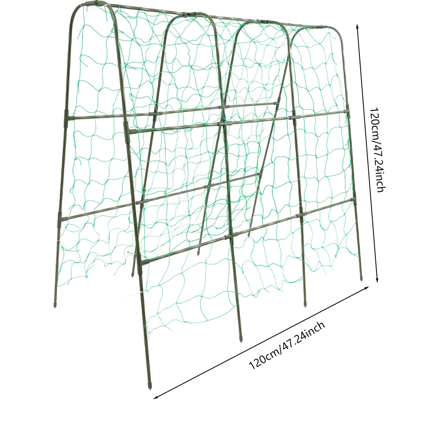 Garden Arch Trellis For Climbing Plants Steel Outdoor