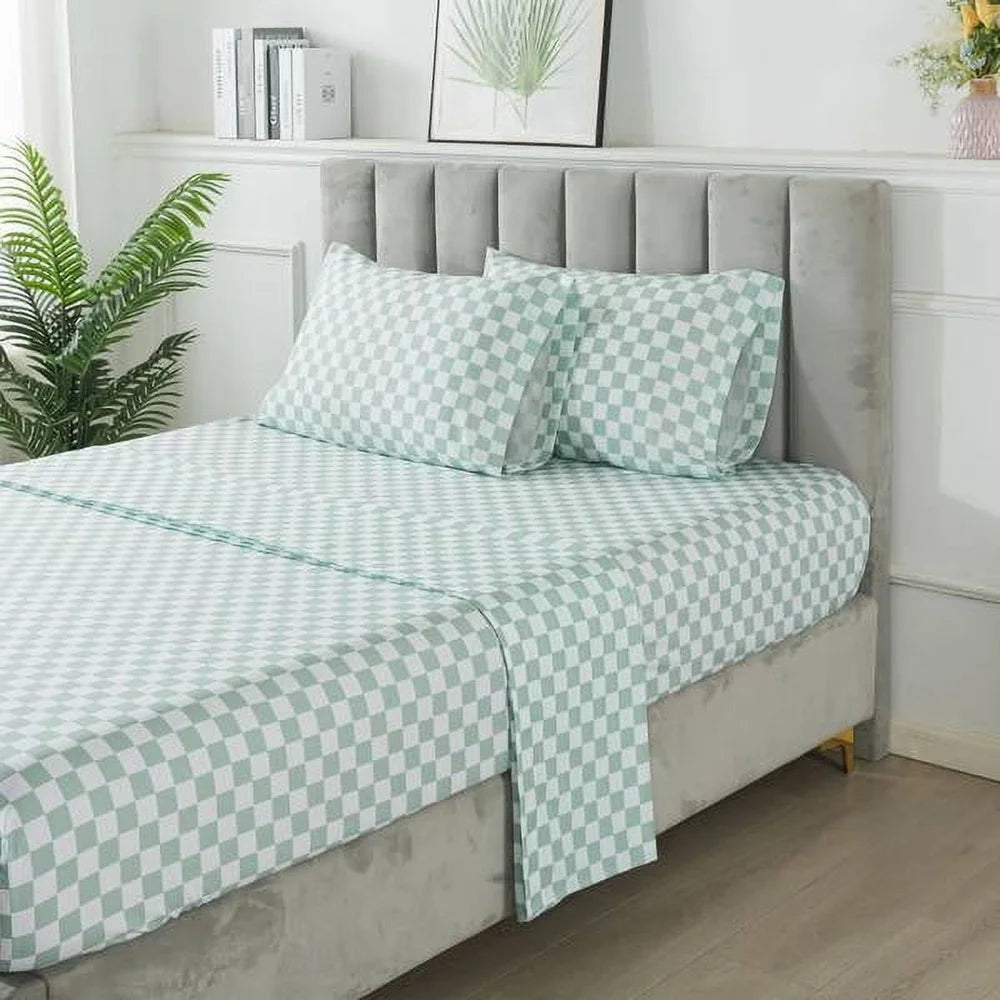 DUTRIEUXCN 7 Piece Reversible Bed In A Bag Comforter Set