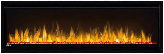 Napoleon Alluravision Slim Wall Mount Electric Fireplace 500W