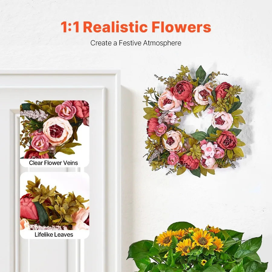 Guangdong Artificial Drative Wreath Decor For All Seasons
