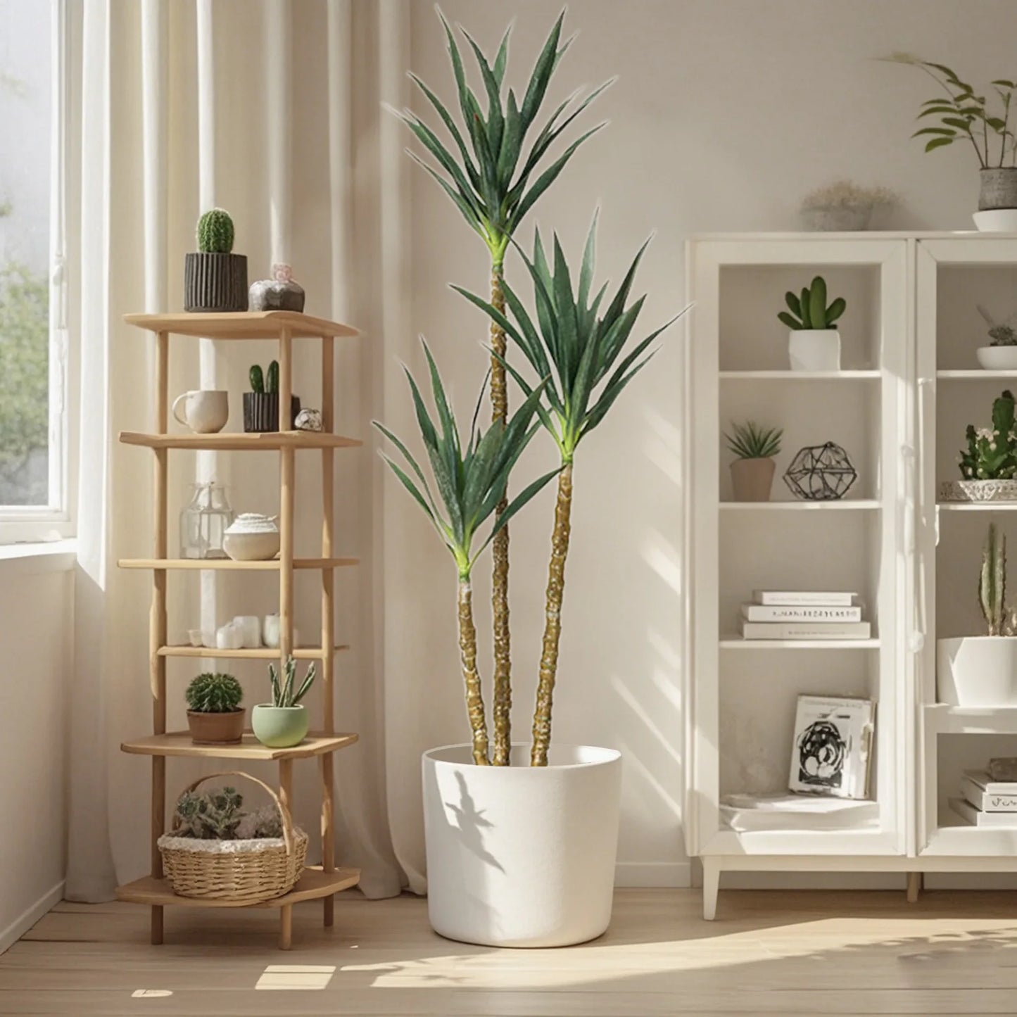 Twister Artificial Tree Faux Agave Plant Home Office Decor