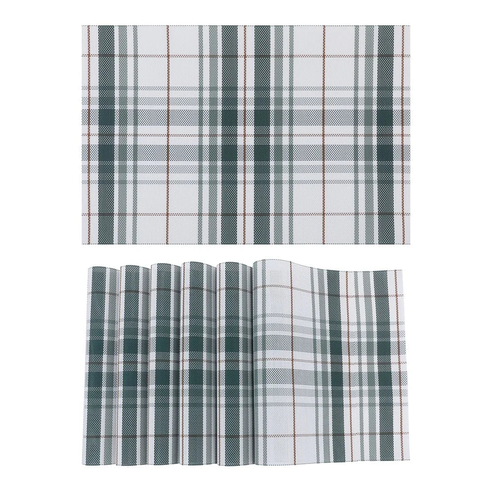 Warm Welcome Decor Washable Placemats Waterproof Non Slip