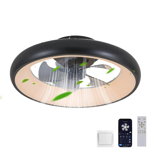 ARLGSITEC LED Ceiling Fan Light Dimmable Color Temp