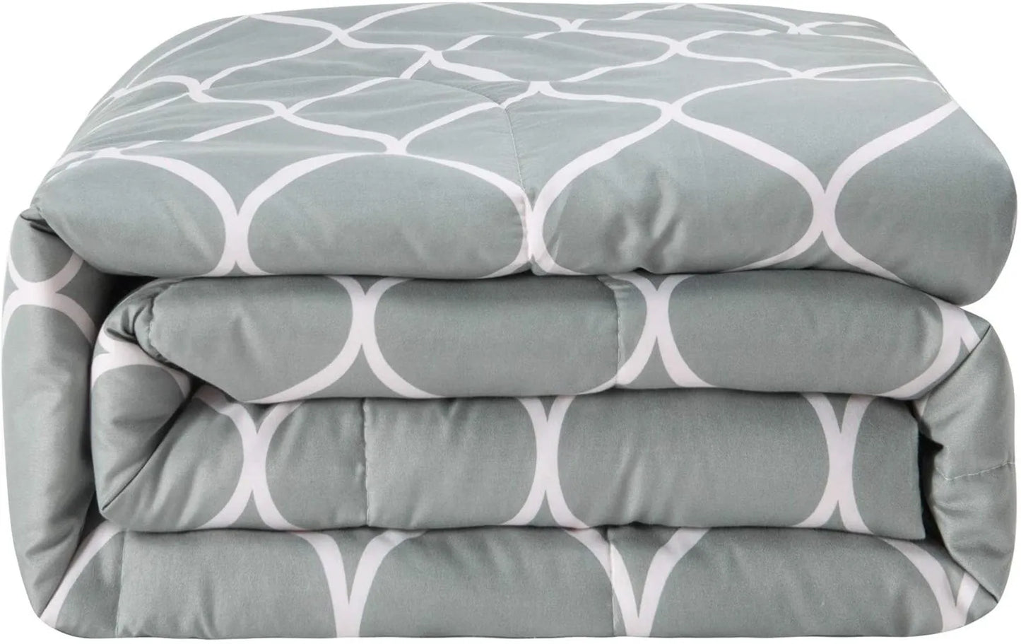 JiangsuFabirc Geometric Polyester Bedding Comforter Set