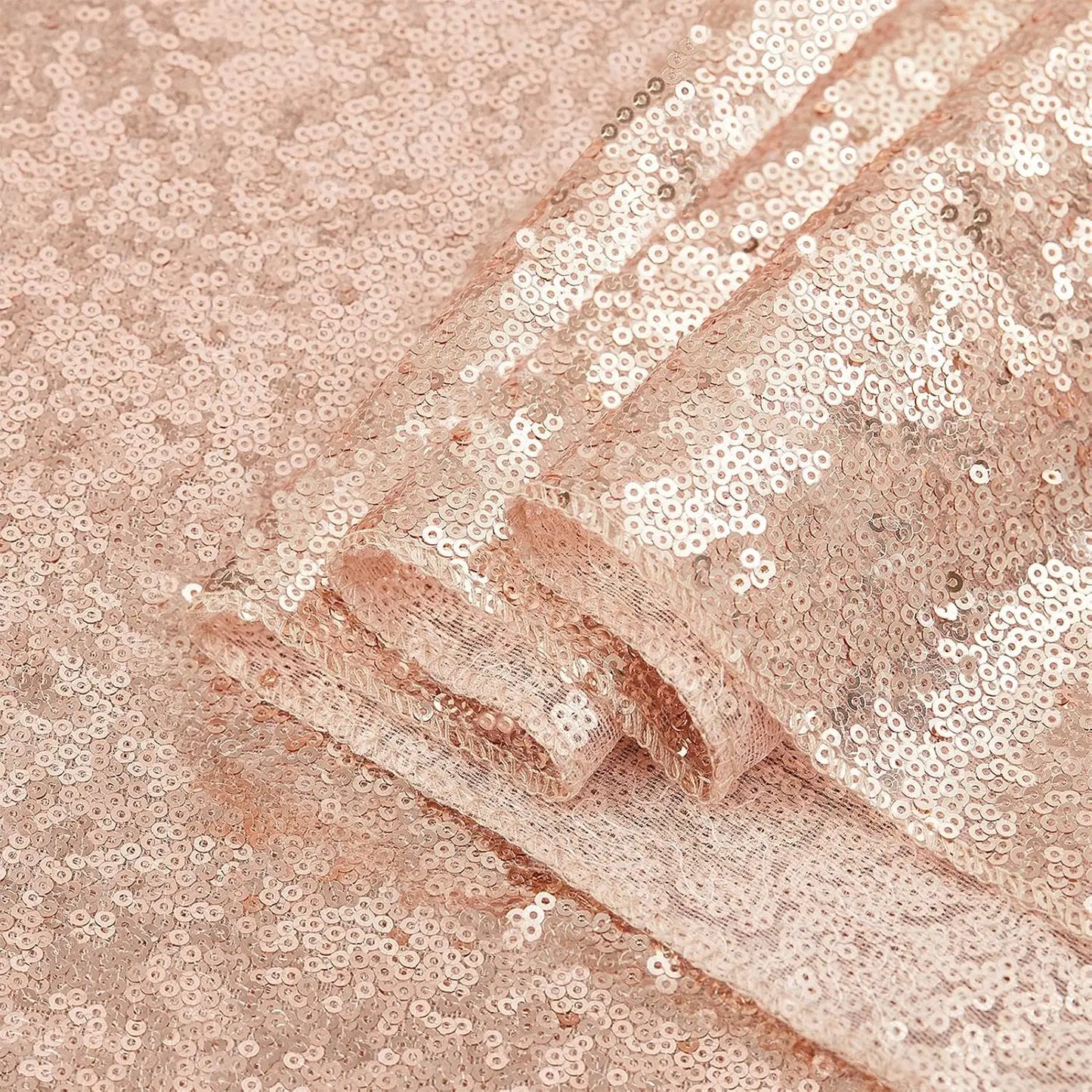 Warm Welcome Decor Sequin Table Runner for Weddings