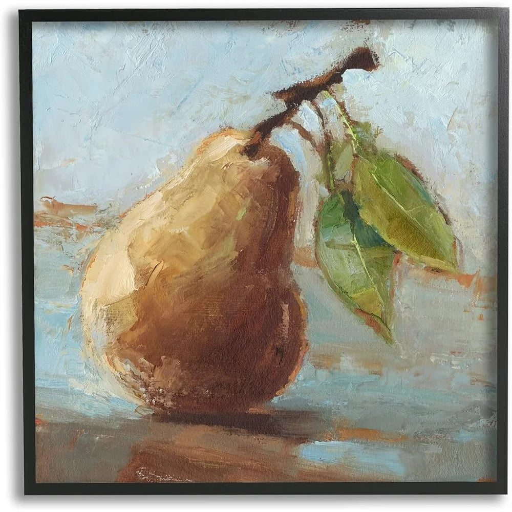 DUTRIEUX Pear Kitchen Framed Giclee Art Wall Decor Home