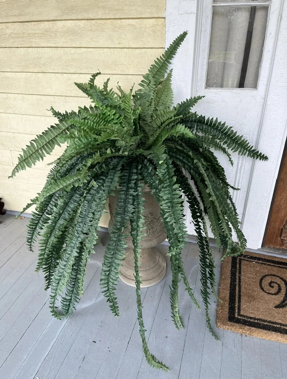 Guangdong Boston Fern Artificial Bush Plant For Home Decor