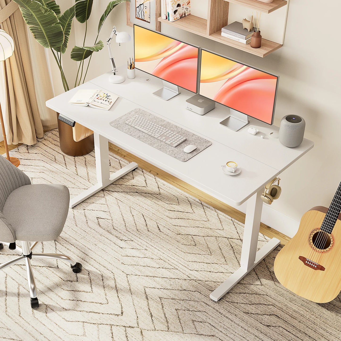 Warm Welcome Decor JHK Electric Adjustable Standing Desk