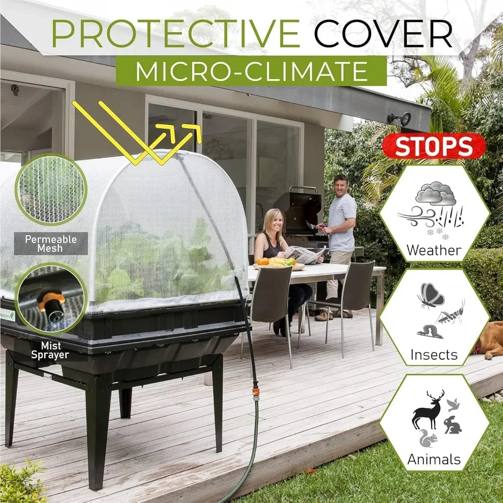 Material Raised Garden Bed Self Watering Container Kit