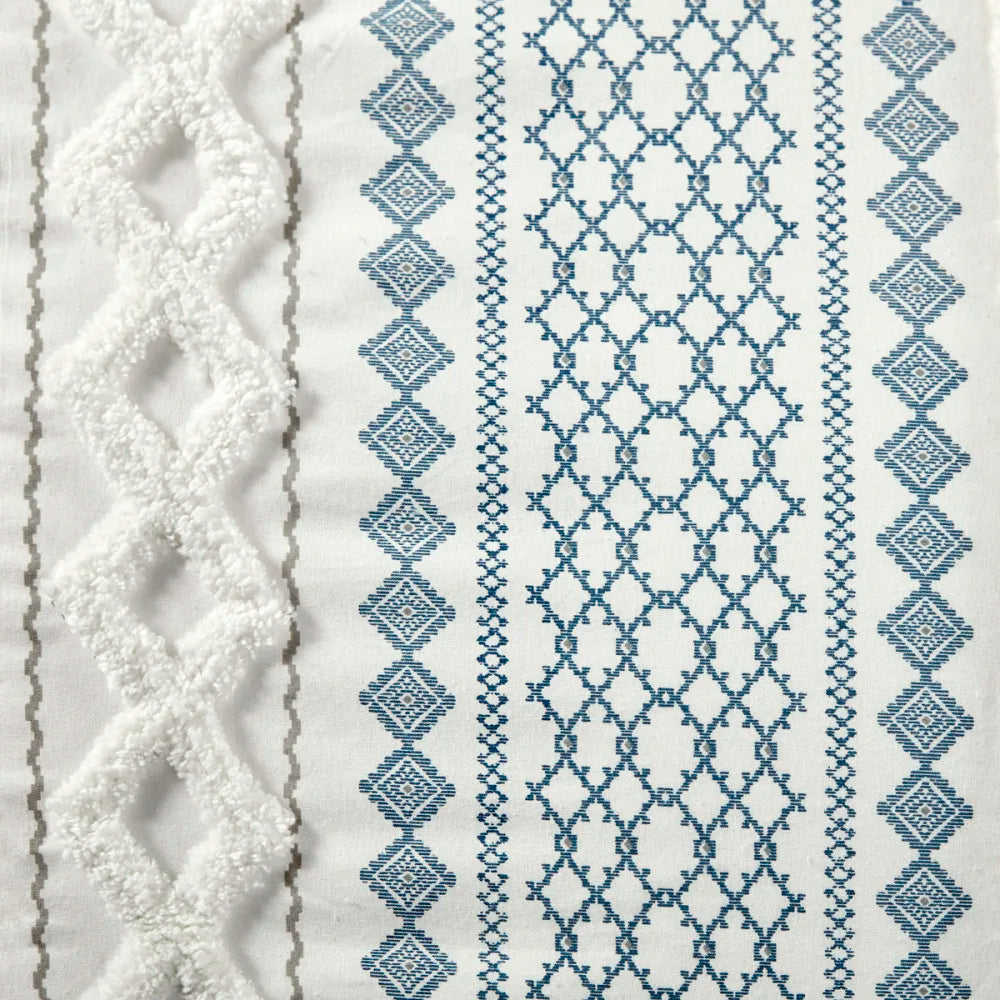 CN Hong Kong Cotton Printed Duvet Cover Set With Chenille