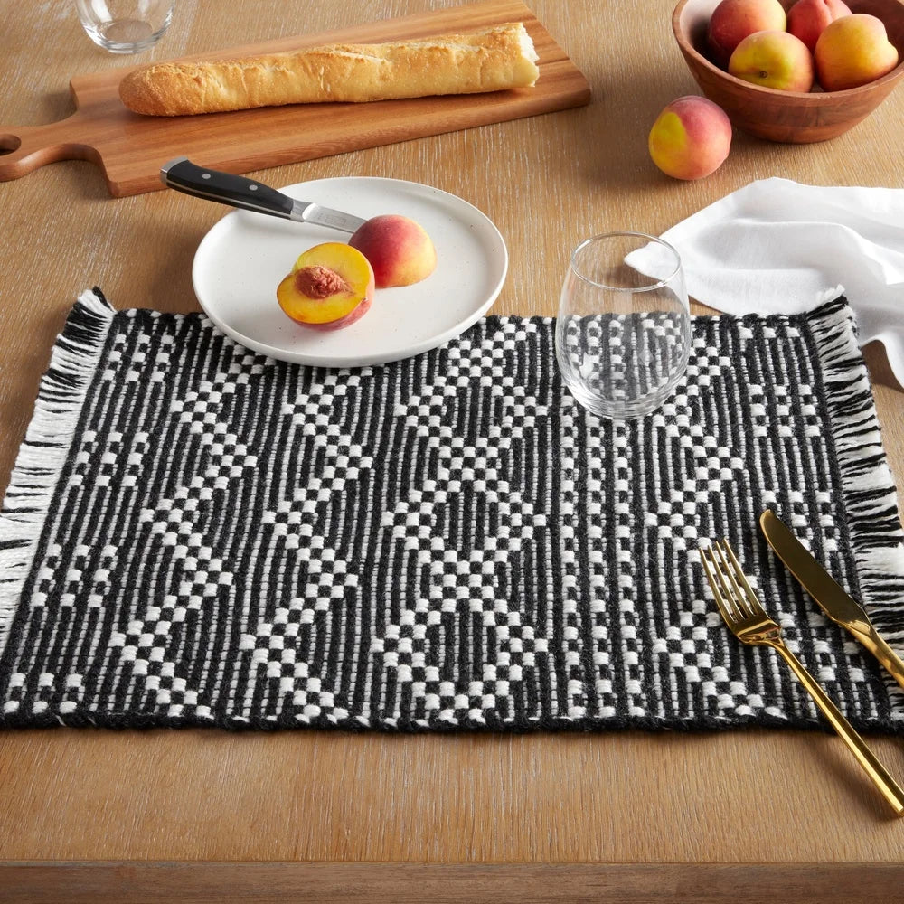 Warm Welcome Decor 4 Piece Vinyl Placemat Set Wisteria