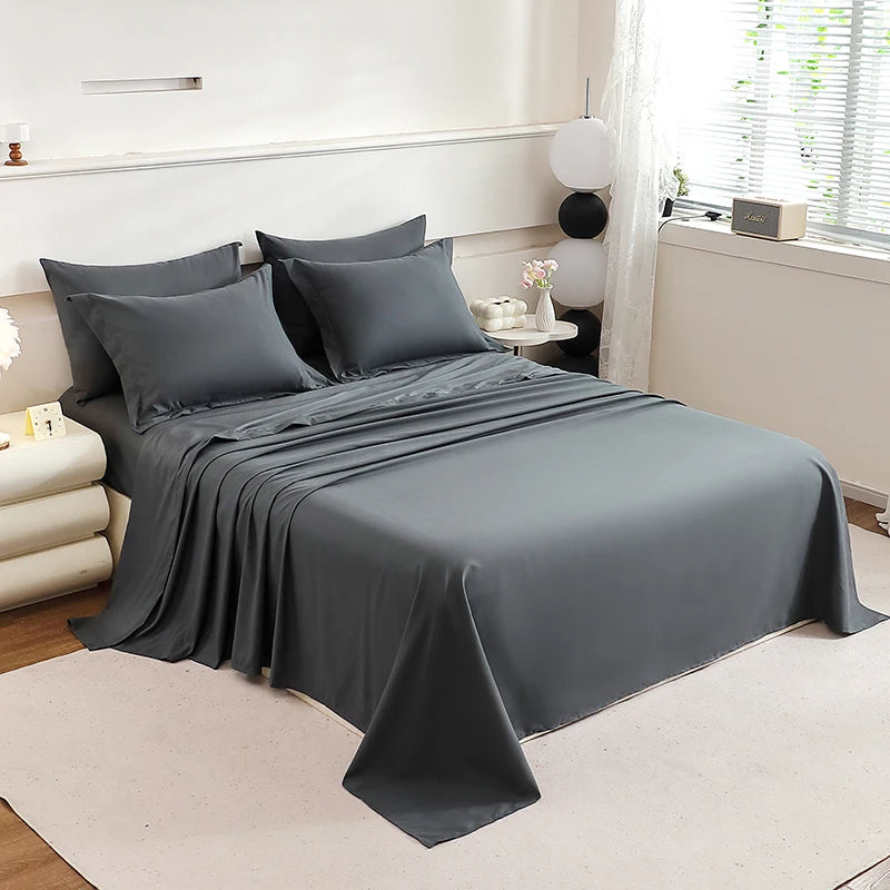easYumCN 7 Piece Bedding Set Comforter Sheet Pillowcases