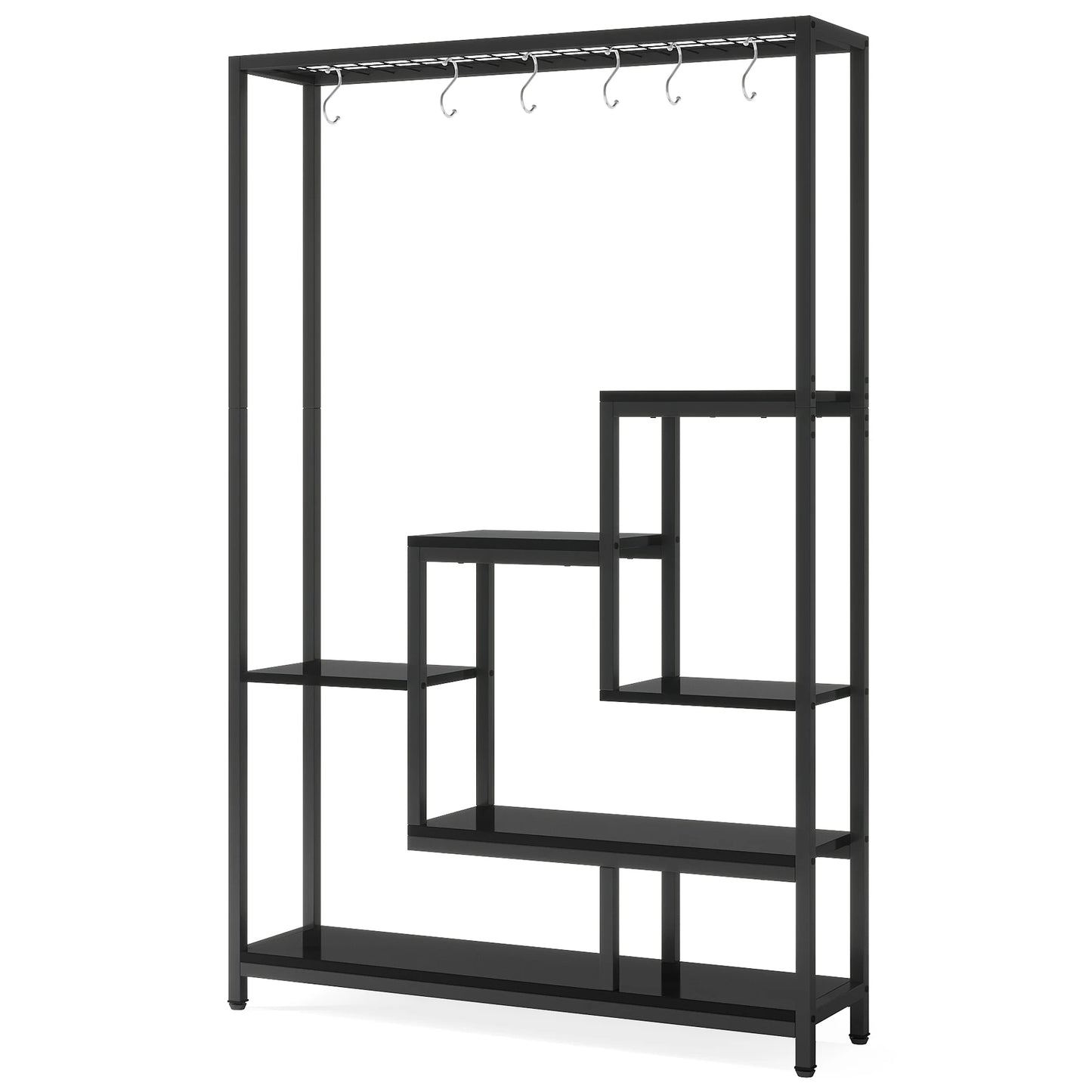 Tribesigns 5 Tier Indoor Plant Stand Metal Shelf Unit