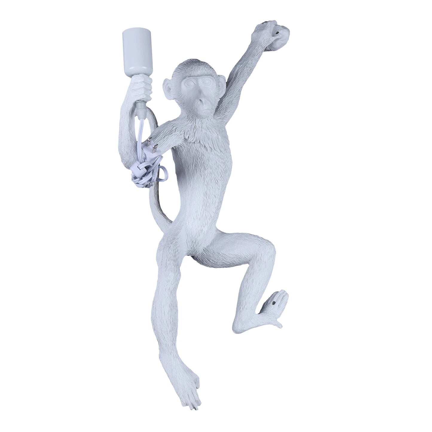 Retro Monkey Wall Light Resin Novelty Wall Lamp Decor
