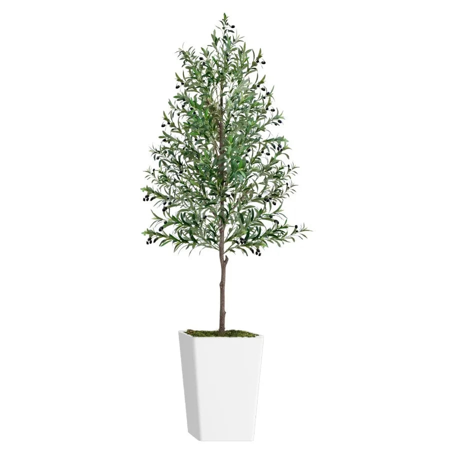 Artificial Olive Tree 8ft With Pot And Moss For Home Office