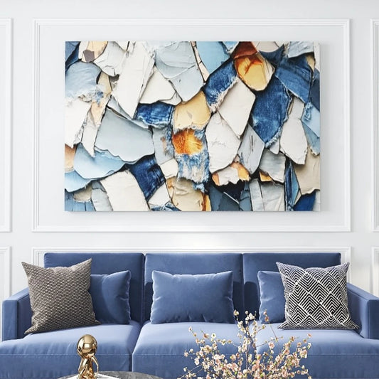 Hign Concerned Pine Canvas Wall Art Frame Gift For Bedroom