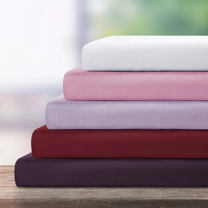 Craft Of Weaving Hotel Luxury Bed Sheets Set Soft 1800TC
