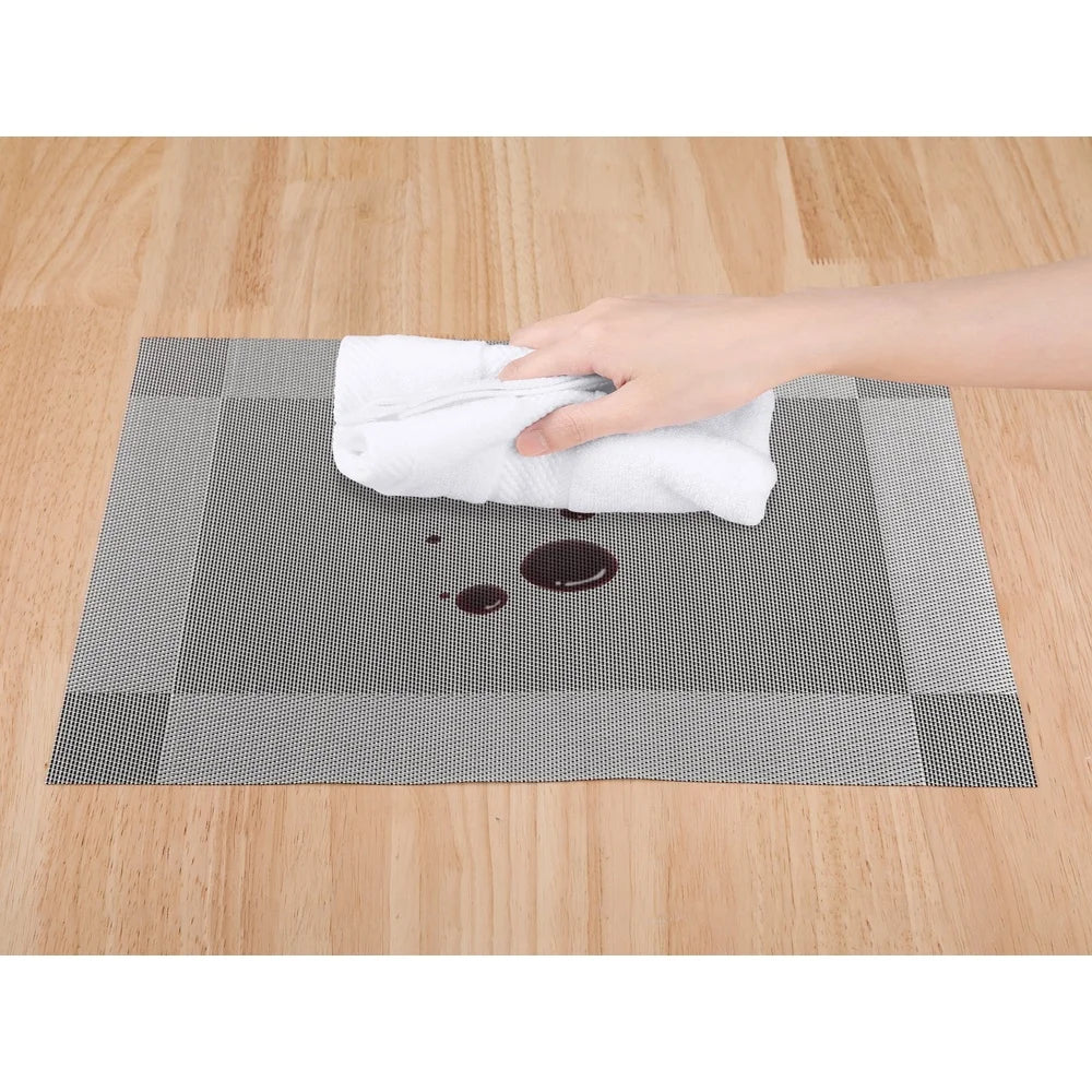 Warm Welcome Decor Placemats Non Slip PVC Heat Resistant