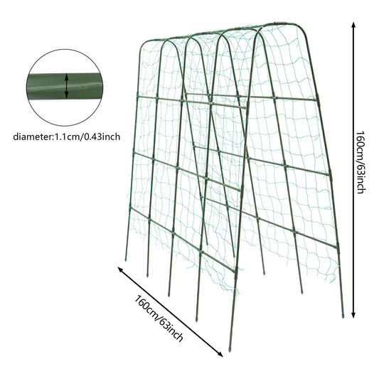 Garden Arch Trellis For Climbing Plants Steel Outdoor