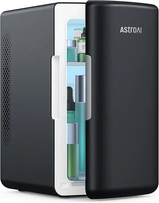Warm Welcome Decor Mini Fridge Portable Thermoelectric Cooler