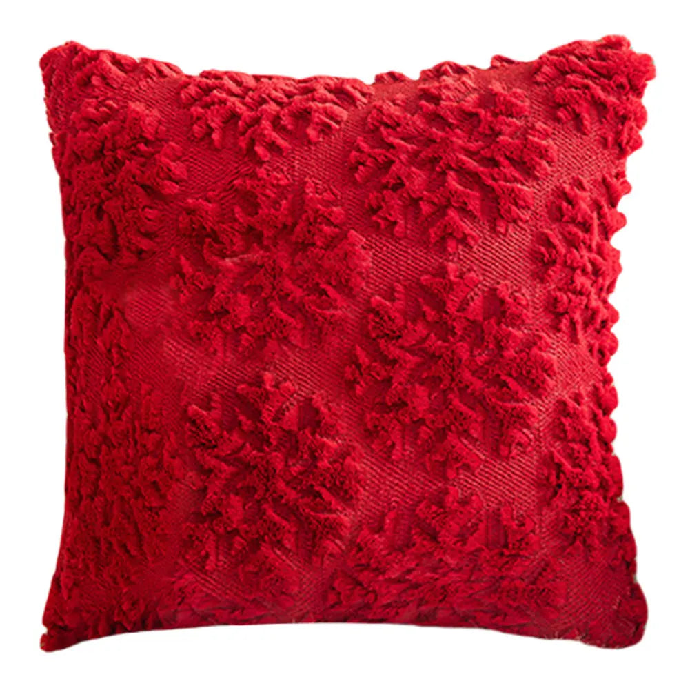 Craft of Weaving Christmas Pillow Covers Plush Cushion Case Sofa