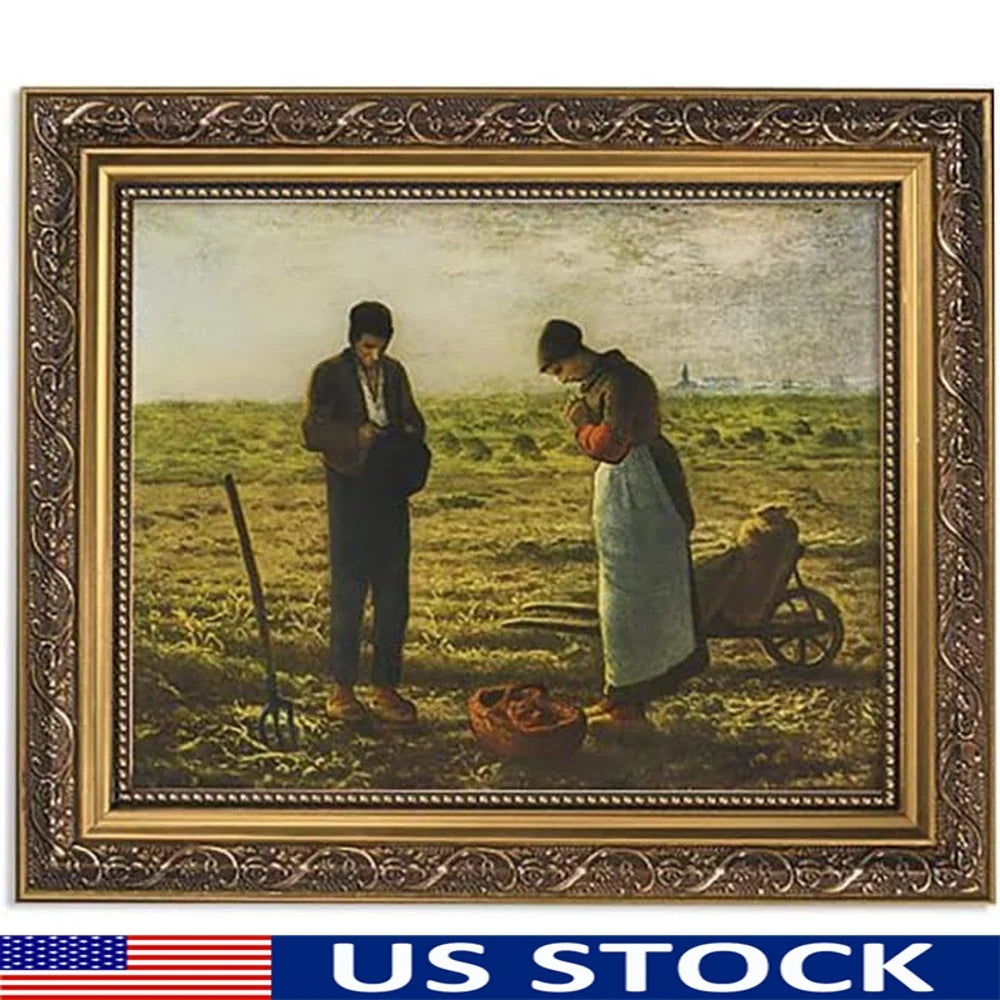 Dutrieux Christian Wall Art Ornate Gold Frame Decorative