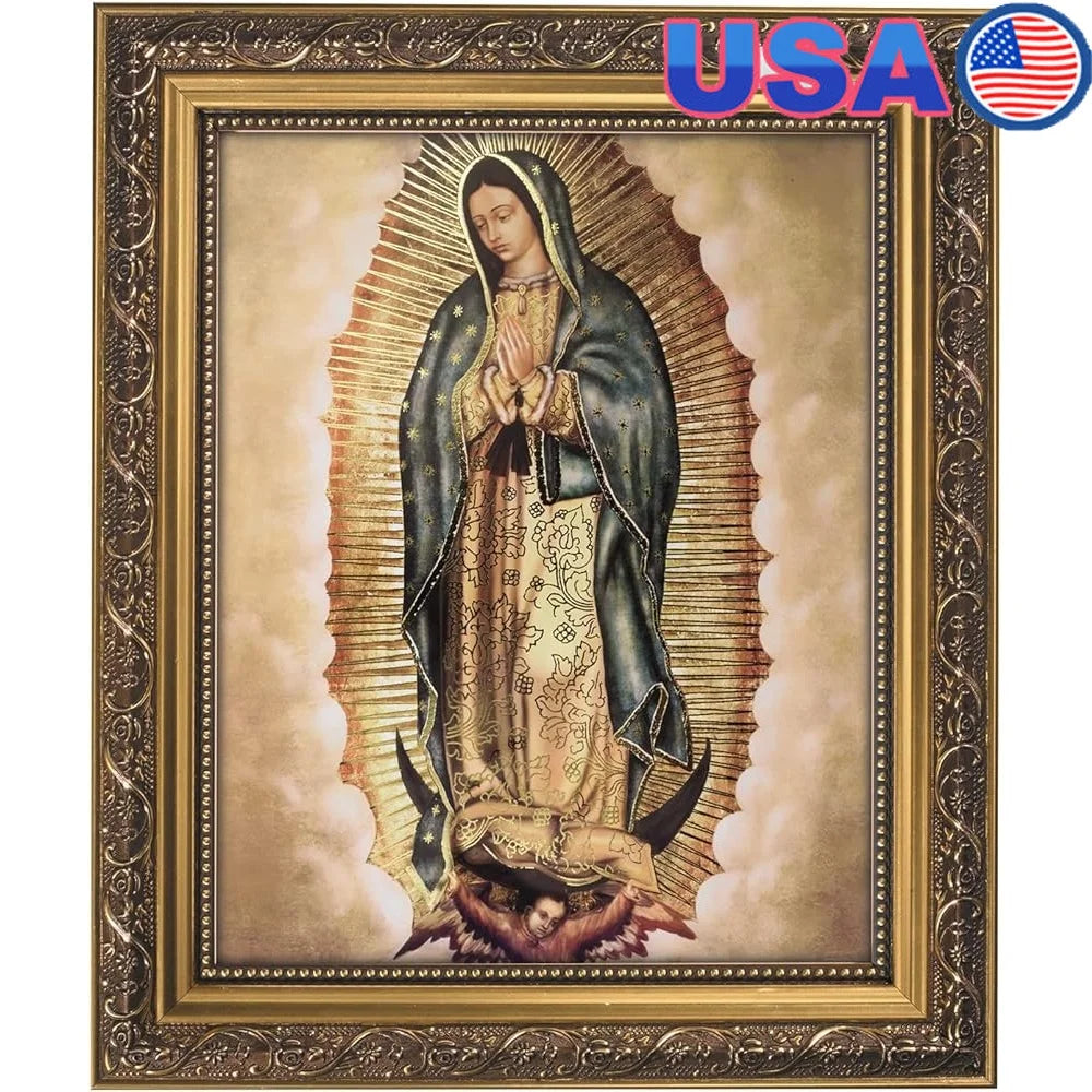 Dutrieux Inspirational Guadalupe Framed Wall Art Sacred