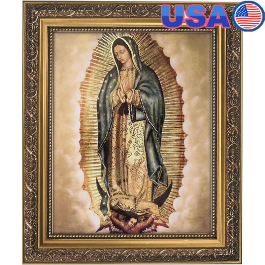 Dutrieux Inspirational Guadalupe Framed Wall Art Sacred