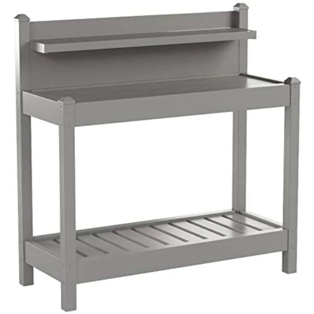 Guangbai Vinyl Potting Bench for Indoor Outdoor Garden
