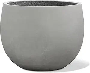 Concrete Ball Planter Outdoor Indoor Cement Plant Pot